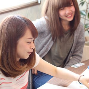 最終日を迎えました～東北公益文科大学の二人のインターンシップ学生さん、ありがとう♪