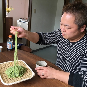 プロ御用達の酒田の製麺会社、まつだ食品さんの新商品『庄内ぺろんこ麦きり』を試食しました♪