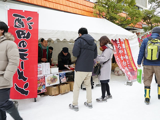 酒田日本海寒鱈まつり…賑わうっていいものですね～